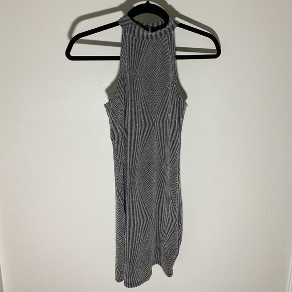 Silver Bodycon Dress - Picture 2 of 7